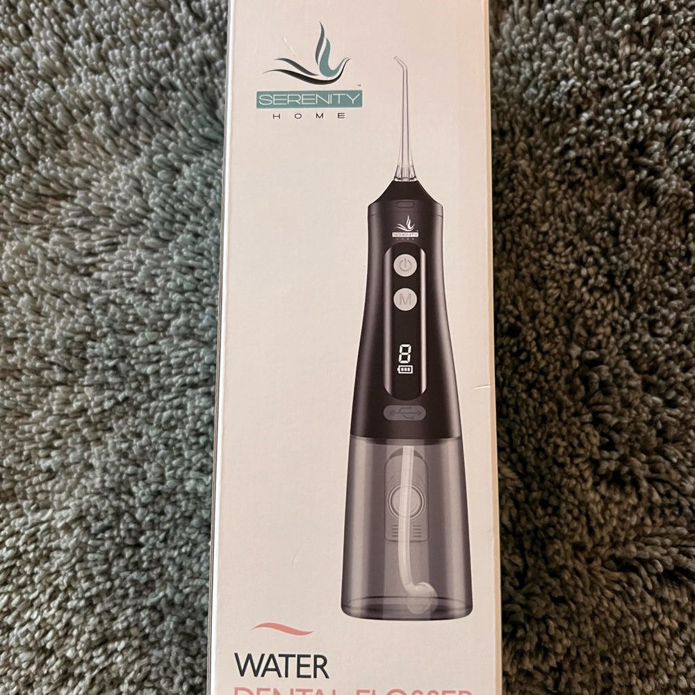 Serenity Black Water Dental Flosser